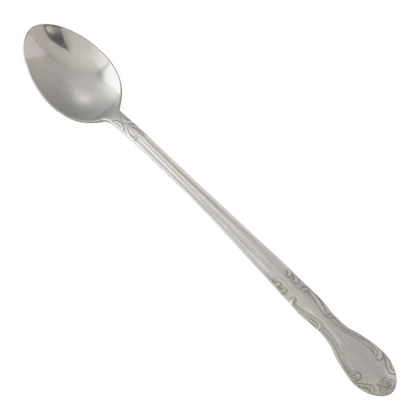 Winco 0004-02 Elegance Iced Teaspoon, 18/0 Heavyweight