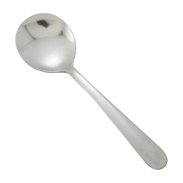 Winco 0012-04 Heavy Windsor Bouillon Spoon, 18/0 Heavyweight