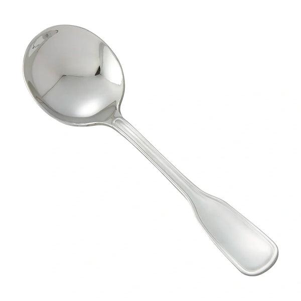 Winco 0033-04 Oxford Bouillon Spoon, 18/8 Extra Heavyweight