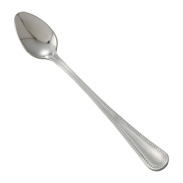 Winco 0036-02 Deluxe Pearl Iced Teaspoon, 18/8 Extra Heavyweight