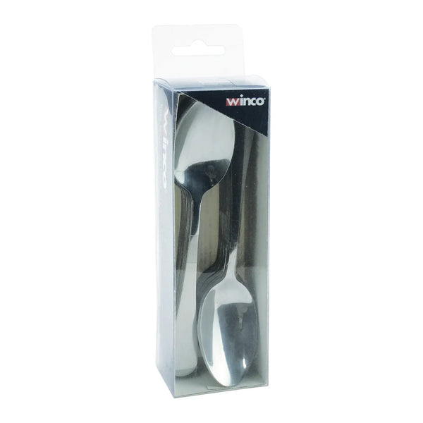 Winco 0083-01 Elite Teaspoon, 2doz/pk, 18/0 Heavyweight