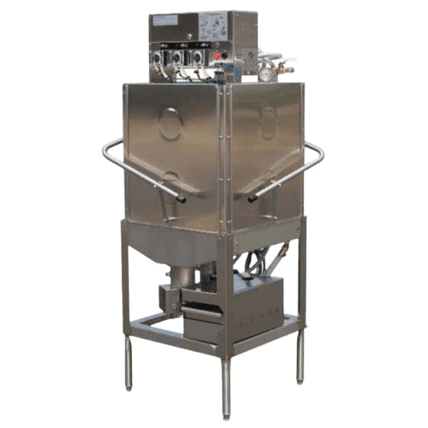 American Dish L-90-3DWC-S 2-Door Single Rack Upright Dish Machine 208V
