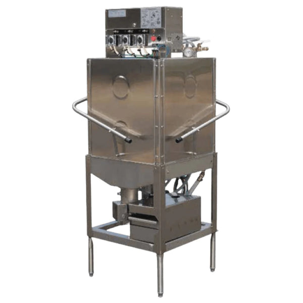 American Dish L-90-3DWS-3D 3-Door Single Rack Upright Dish Machine 208V