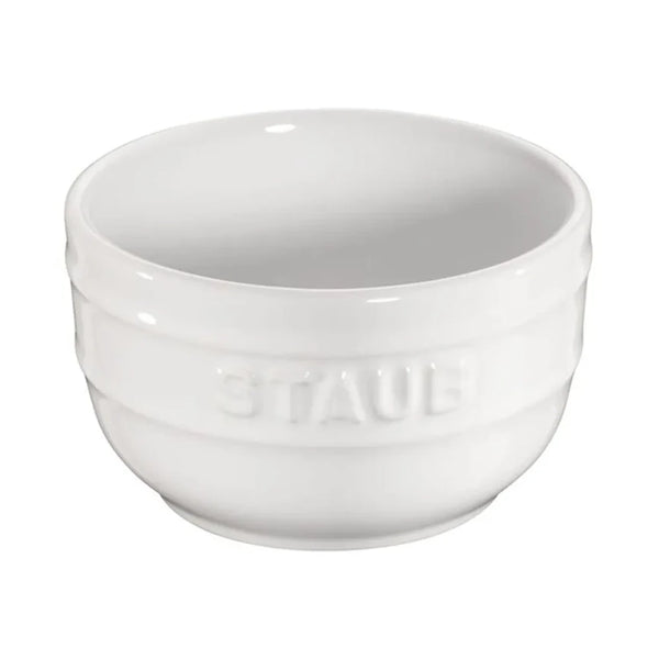 Staub 1004598 Stoneware 2pc Prep Bowl Set, White