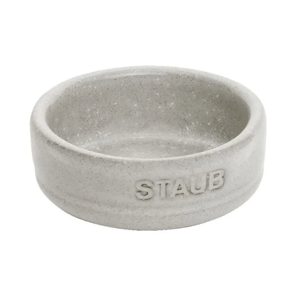 Staub 1010477 Ceramic Dinnerware 4-pc Condiment Dish Set, White Truffle