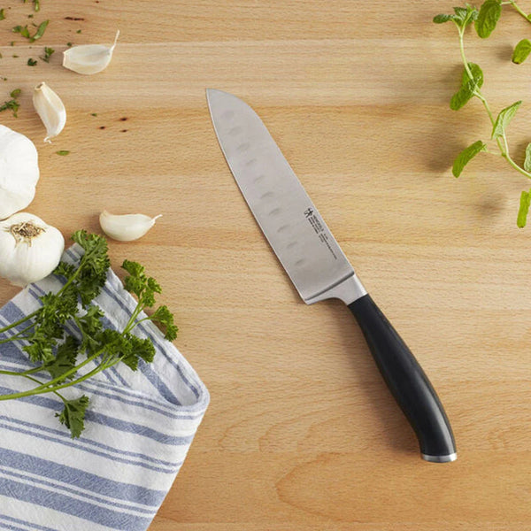 Henckels 1021234 Elan 5" Santoku Hollow Edge Knife