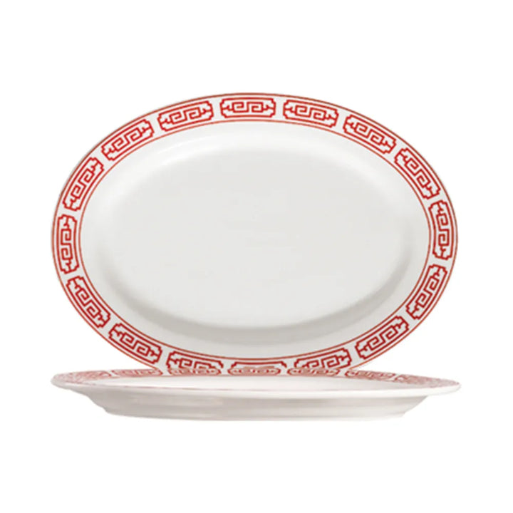 CAC China 105-61 Oval Platter R.E. 16" Case of 12 Pcs