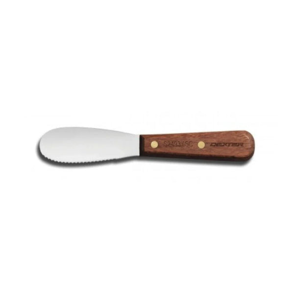 Dexter Russell 18120 Traditional 3 1/2" Scalloped Sandwich Spreader S2493½SC-PCP