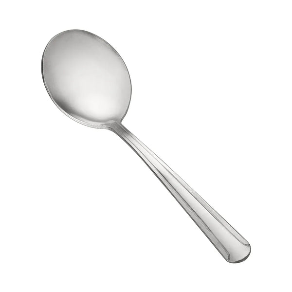CAC China 2001-04 Dominion Bouillon Spoon 18/0 HW 5 7/8" Case of 12 Pcs