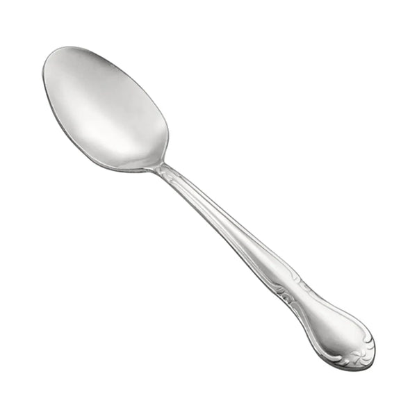 CAC China 2003-01 Elizabeth Teaspoon Frost 18/0 HW 6 3/8" Case of 12 Pcs