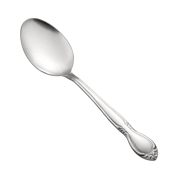 CAC China 2003-03 Elizabeth Dinner Spoon Frost 18/0 HW 7 1/4" Case of 12 Pcs