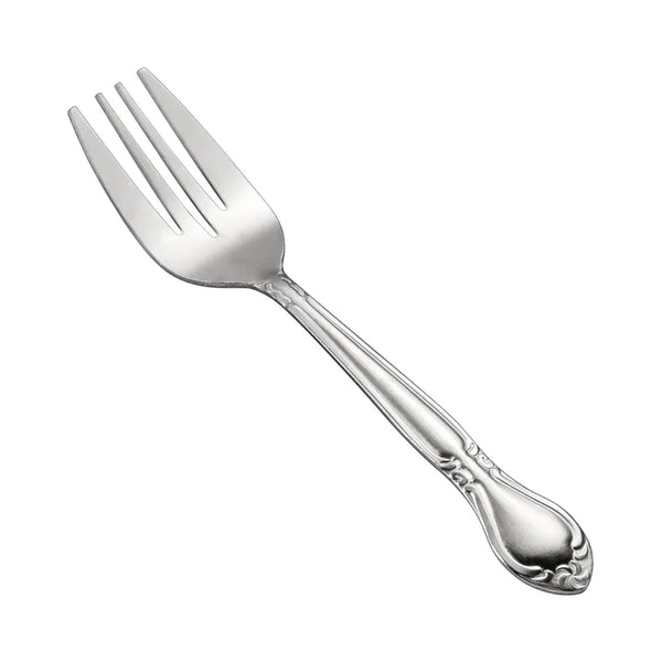 CAC China 2003-06 Elizabeth Salad Fork Frost 18/0 HW 6 1/2" Case of 12 Pcs
