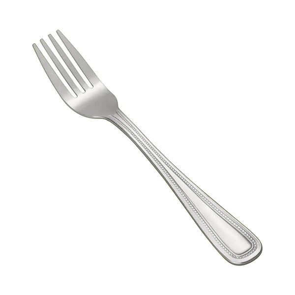 CAC China 2008-06 Pearl Salad Fork 18/0 HW 6 1/8" Case of 12 Pcs