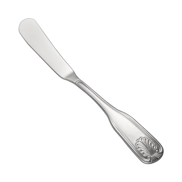 CAC China 3001-12 Phoenix Butter Spreader 18/0 HW 7 1/8" Case of 12 Pcs