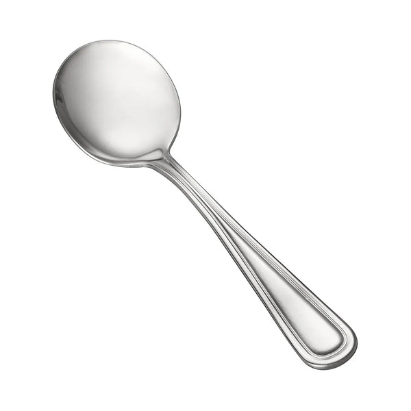 CAC China 3002-04 Prime Bouillon Spoon 18/0 Xtra. HW 5 7/8" Case of 12 Pcs
