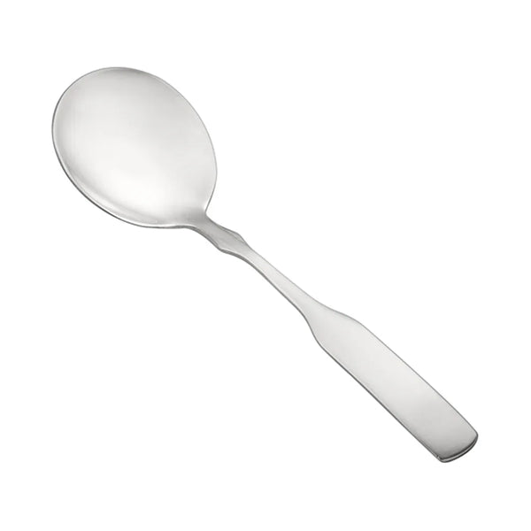 CAC China 3005-04 Seine Bouillon Spoon 18/0 HW 6" Case of 12 Pcs