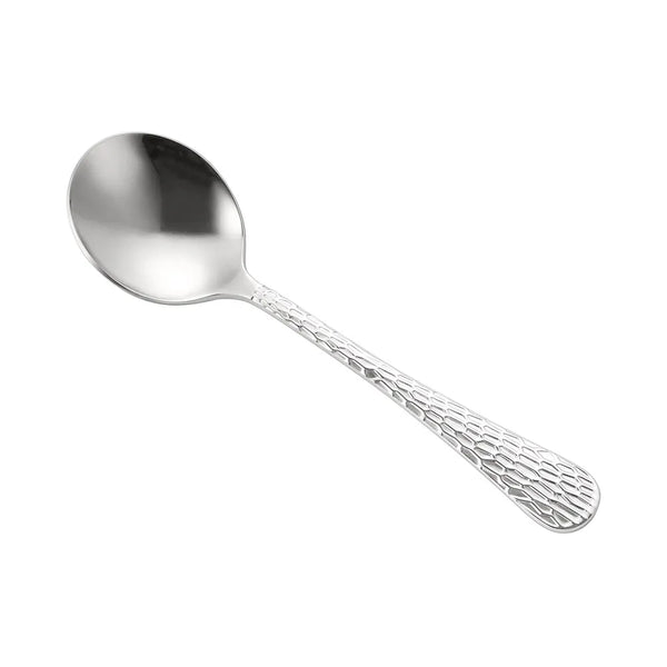 CAC China 3015-04 Celtic Bouillon Spoon 18/0 HW 6" Case of 12 Pcs