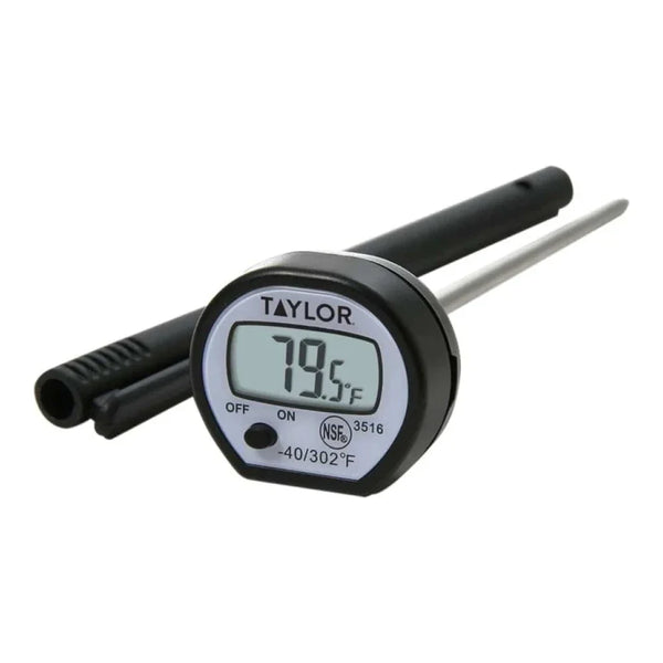 Taylor 3516FS Digital Instant Read Pocket Probe Thermometer, -40 to 302 F