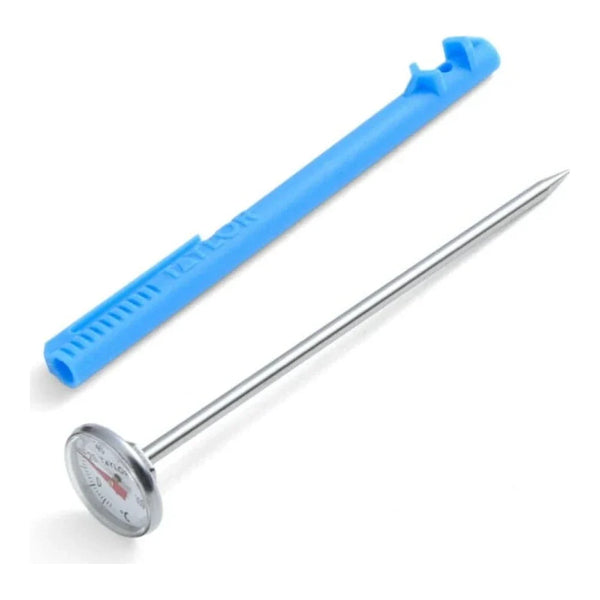 Taylor 6099N 1" Standard Grade Dial Hot Holding Thermometer, -10 to 110 C