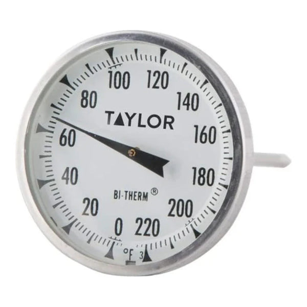 Taylor 61054J 2" Probe Dial Meat Thermometer, 0 - 220 F
