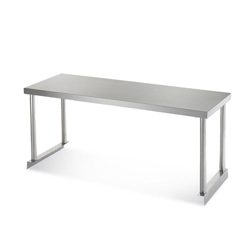 Arctic Air 64904K 72” Single Tier Stainless Steel Overshelf For AST/AMT72