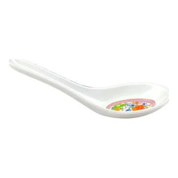 Thunder Group 7003P 3/4 oz Melamine Wonton Soup Spoon, Pack of 12