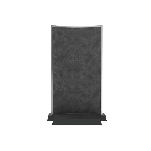 Forbes Industries 7863 26.75" Cove Series Mobile Partition Curved Double-Sided High Pressure Laminate Panels