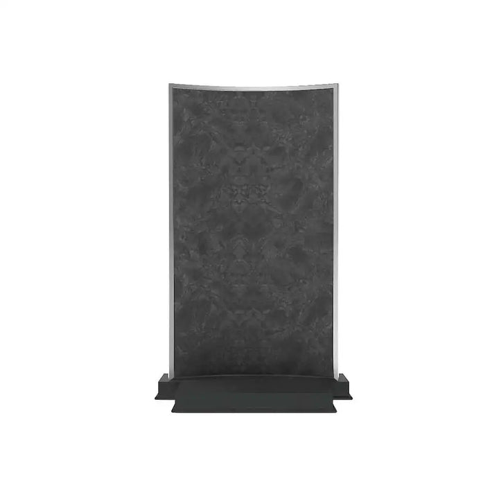 Forbes Industries 7863 26.75" Cove Series Mobile Partition Curved Double-Sided High Pressure Laminate Panels
