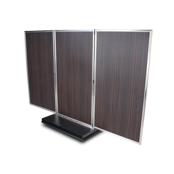 Forbes Industries 7880 31.5" Treble Series Mobile Partition 40" W Panels Double-sided High Pressure Laminate Panels