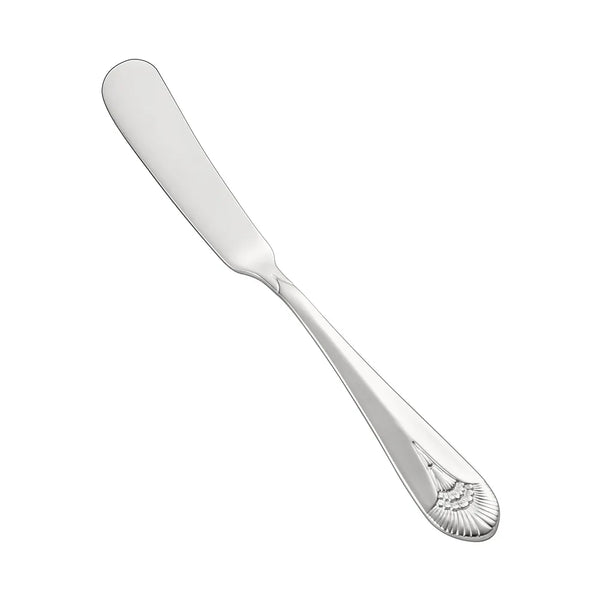CAC China 8001-12 Royal Butter Spreader 18/8 Xtra. HW 6 3/4" Case of 12 Pcs