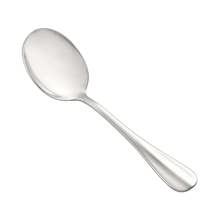 CAC China 8005-04 Exquisite Bouillon Spoon 18/8 Xtra. HW 7" Case of 12 Pcs