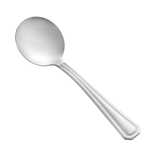 CAC China 8006-04 Lux Bouillon Spoon 18/8 Xtra. HW 5 7/8" Case of 12 Pcs