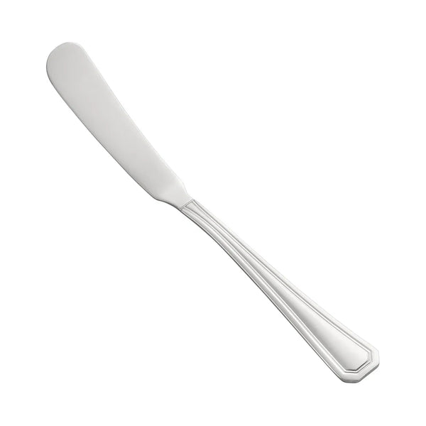 CAC China 8006-12 Lux Butter Spreader 18/8 Xtra. HW 6 3/4" Case of 12 Pcs