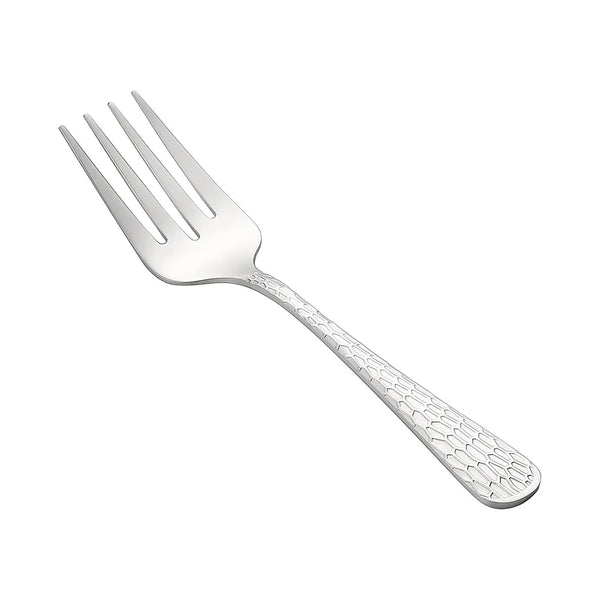 CAC China 8015-18 Auspicious Cold Meat Fork 18/8 Xtra. HW 8-1/2" Case of 12 Pcs