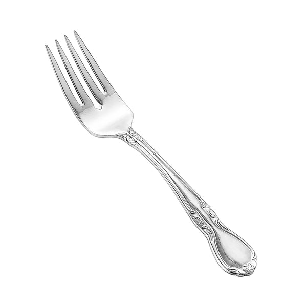 CAC China 8023-06 Glamour Salad Fork 18/8 Xtra. HW 6 1/4" Case of 12 Pcs