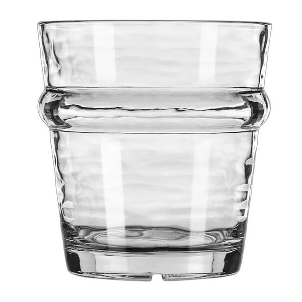 Libbey 92429 10 oz. Infinium Wake Tritan Plastic Stackable Rocks / Old Fashioned Glass - Case of 12 Pcs