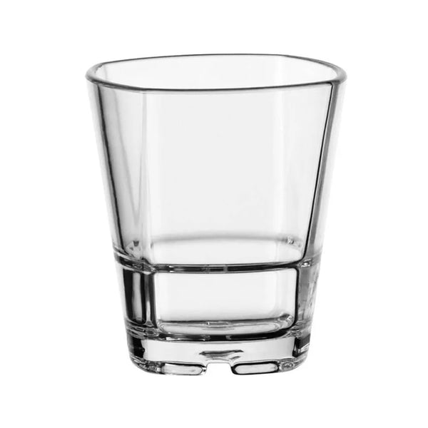 Libbey 92440 1.5 oz. Infinium Torque Tritan Plastic Stackable Shot Glass - Case of 24 Pcs