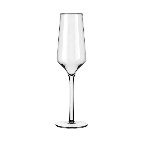 Libbey 92451 8.5 oz. Infinium Prism Tritan Plastic Champagne Flute - Case of 12 Pcs