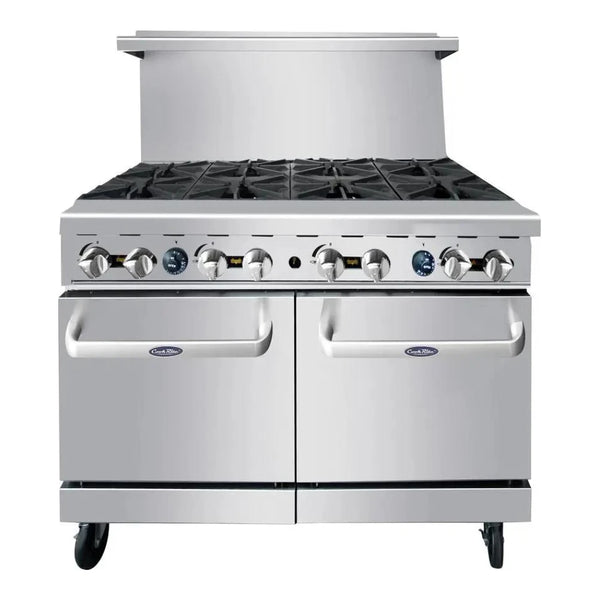 Atosa AGR-8B-NG 48" CookRite Range Natural Gas, 8 Burners