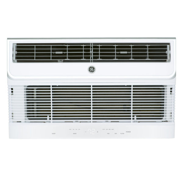 GE AJCM08AWJ 26" Built-In Thru the Wall Smart Air Conditioner with Electronic Cap Touch Controls, and Cooling Capacity of 8,400 BTU, 10.6 EER, R32,115v/1ph