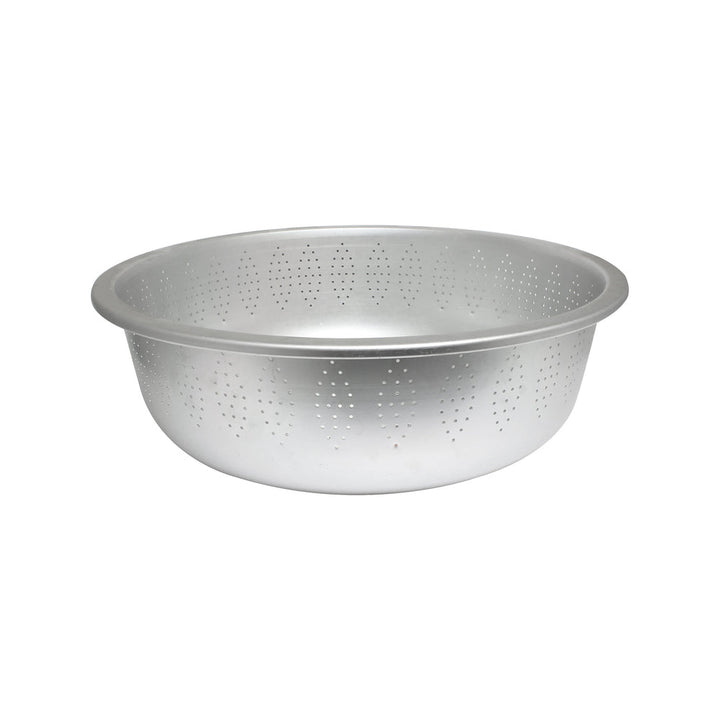 Thunder Group ALSB001 Aluminum 19-1/2" x 6" Colander With Tapered Edge