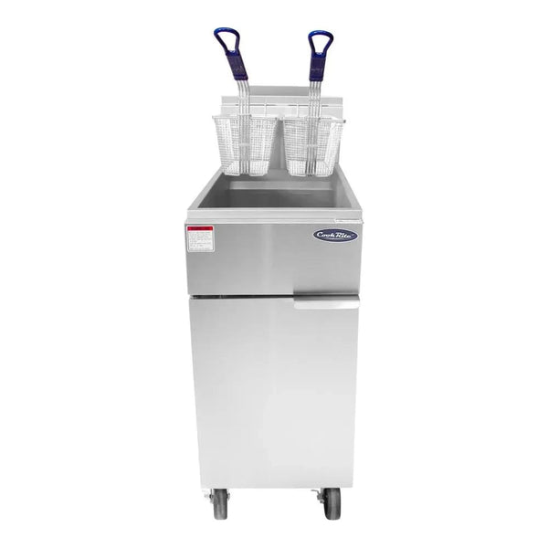 Atosa ATFS-50-NG 50 lb CookRite Fryer Natural Gas Floor Model