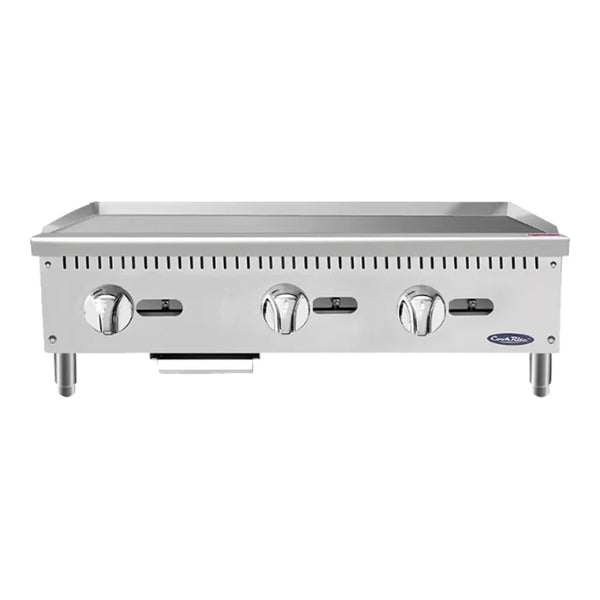 Atosa ATMG-36  36" Heavy Duty Gas Griddle with Manual Control 90,000 BTU