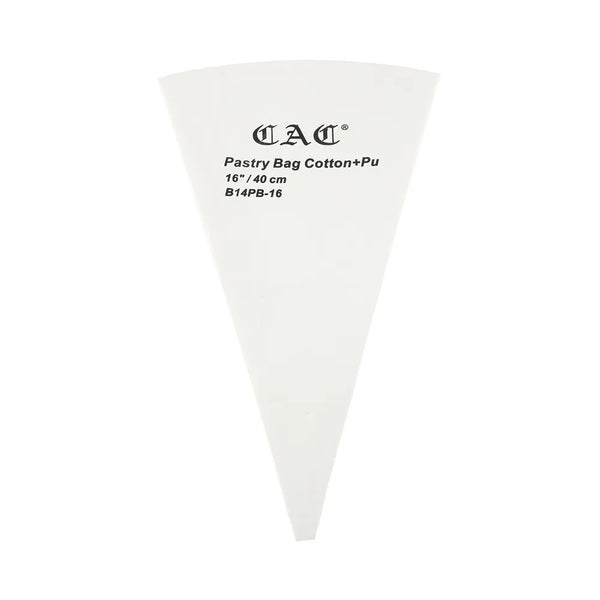 CAC China B14PB-16 Pastry Bag PU-Lined Cotton 16" /Each