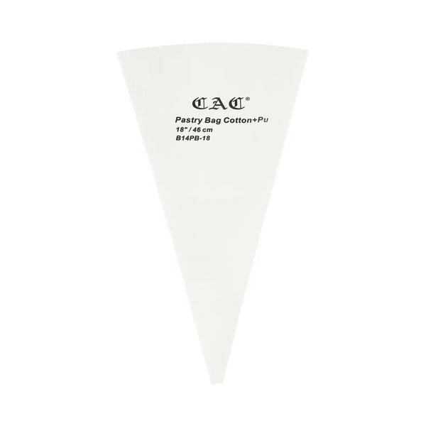 CAC China B14PB-18 Pastry Bag PU-Lined Cotton 18" /Each