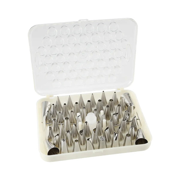 CAC China B7DT-52 Decorating Tip Set SS 52PC /Each