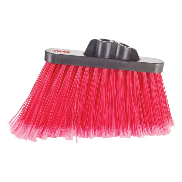 winco BRAF-9R Angled Broom with 48" Fiberglass Handle, Flagged, Medium-Duty