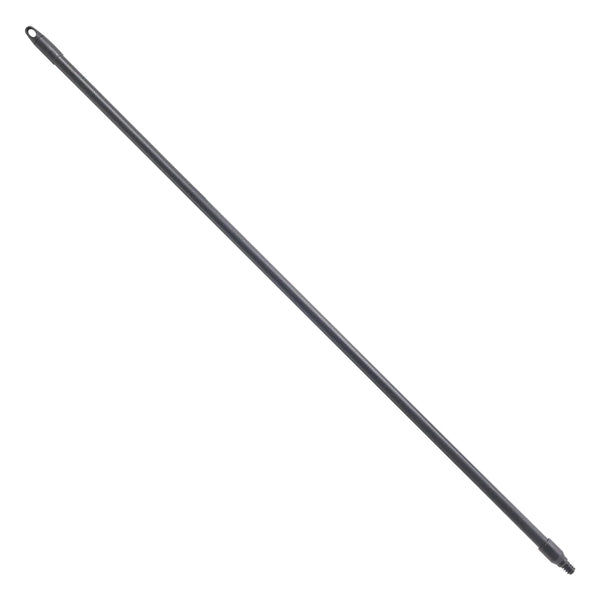 Winco BRH-60K Black Fiberglass Handle with Textured Grip, 60"L