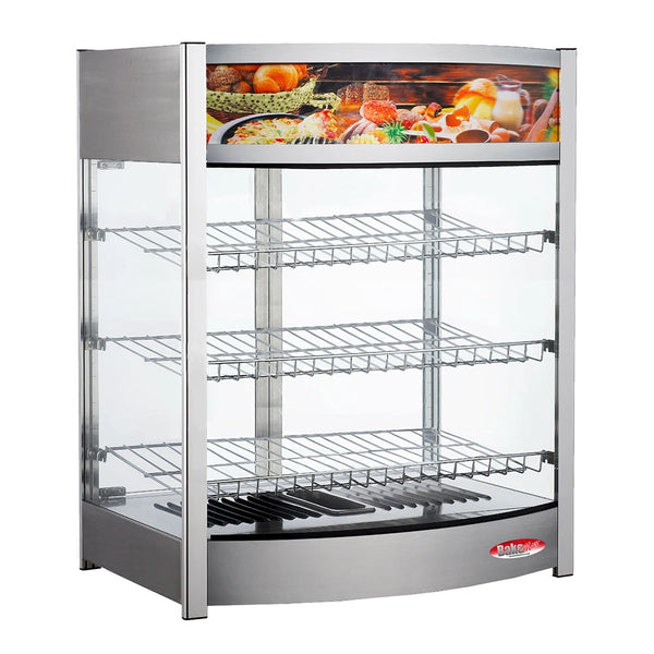 BakeMax BMCBF25 25" Titan Series Heated Display Case, Countertop