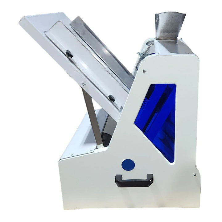 BakeMax BMGF001-1 30" Gravity Feed Bread Slicer, Countertop 15" Max Loaf Length-3